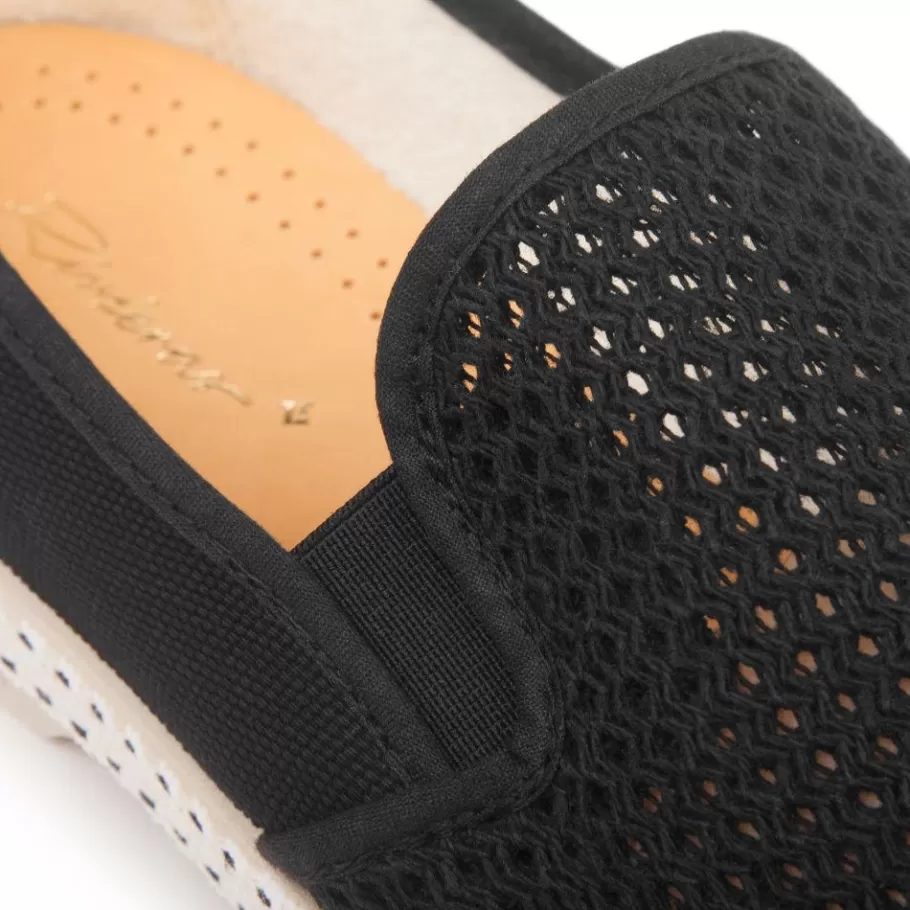 Discount Rivieras Classic Canvas & Mesh Black