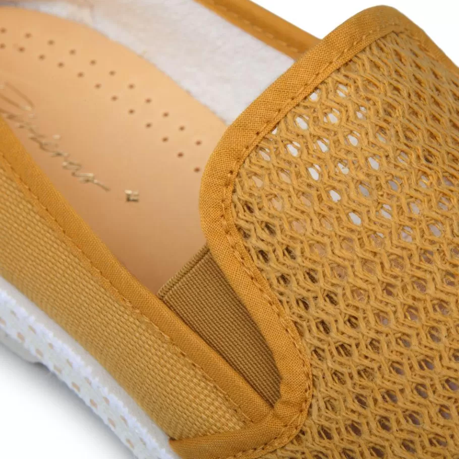 Discount Rivieras Classic Canvas & Mesh Curry