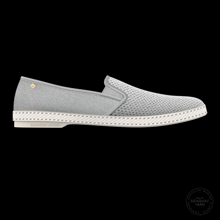 New Rivieras Classic Canvas & Mesh Grey