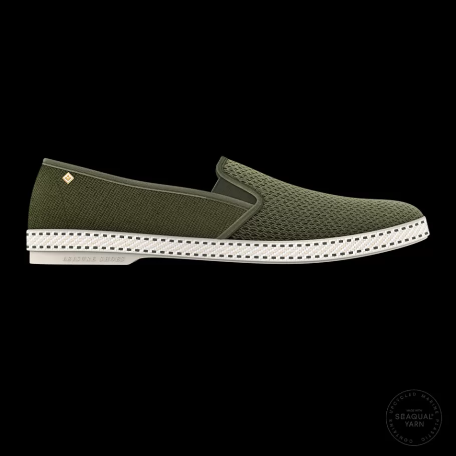 Best Rivieras Classic Canvas & Mesh Kaki