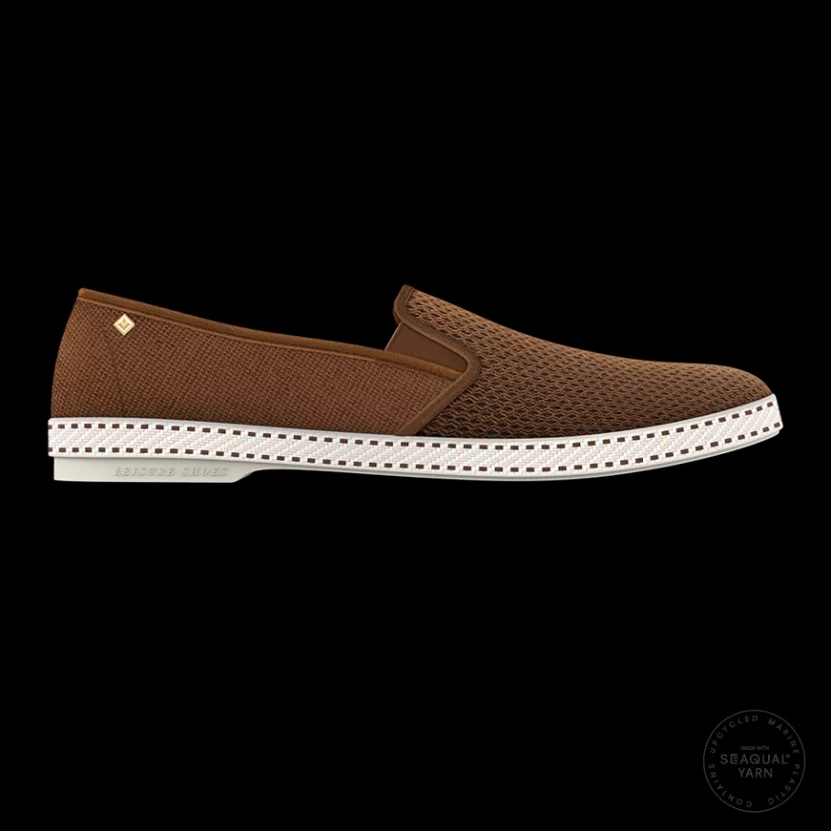 New Rivieras Classic Canvas & Mesh Miel