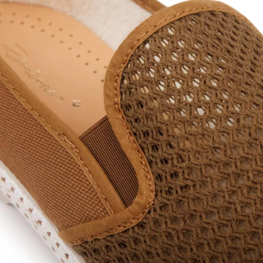 New Rivieras Classic Canvas & Mesh Miel