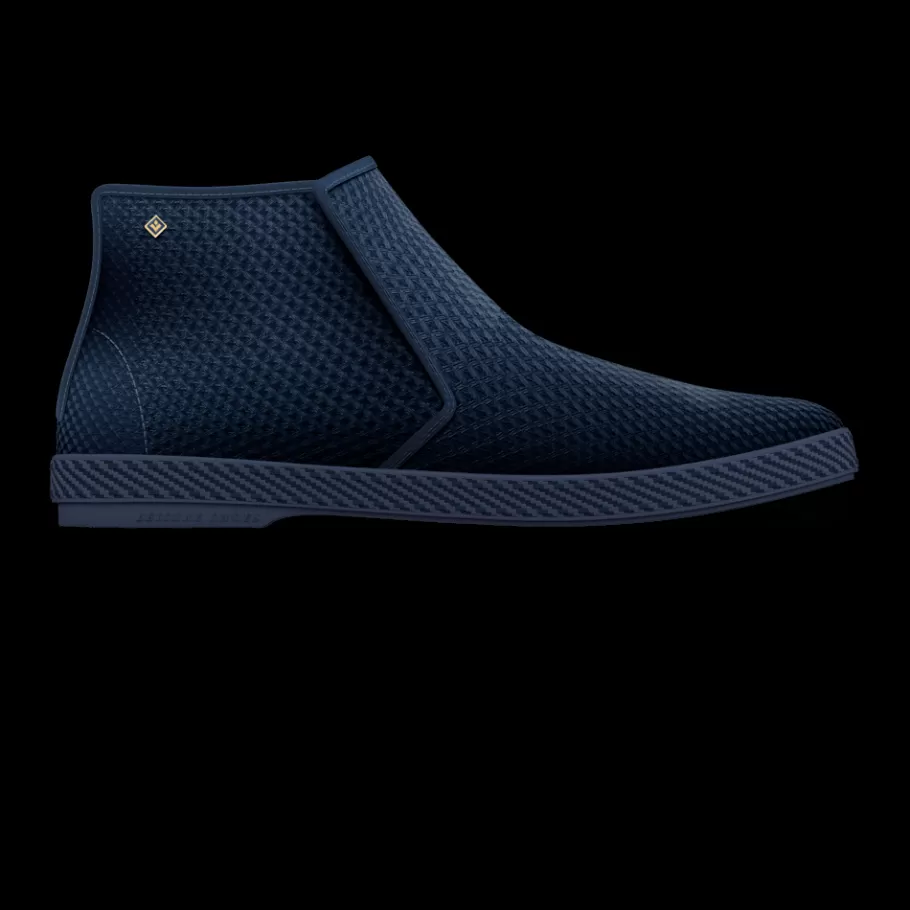 Shop Rivieras Classic Mesh Navy Boots