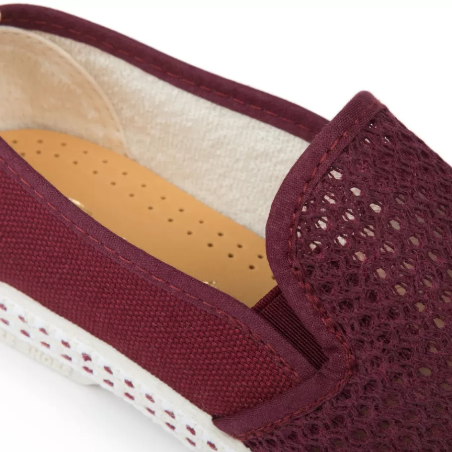 Flash Sale Rivieras Kid Classic Canvas & Mesh Burgundy