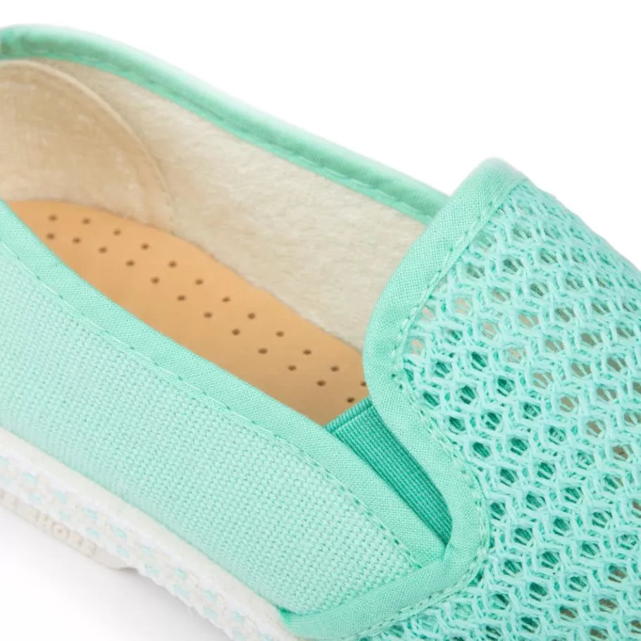 Flash Sale Rivieras Kid Classic Canvas & Mesh Menthe