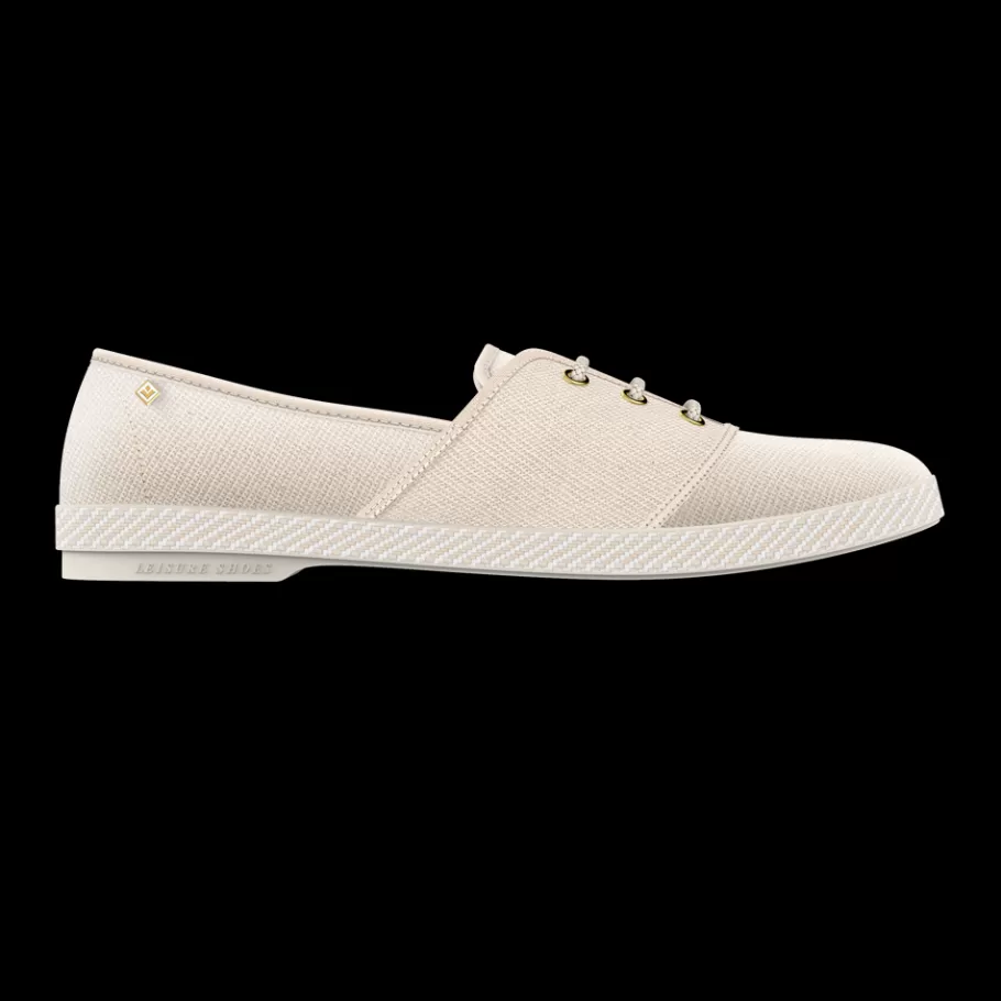 New Rivieras Lace Canvas Beige