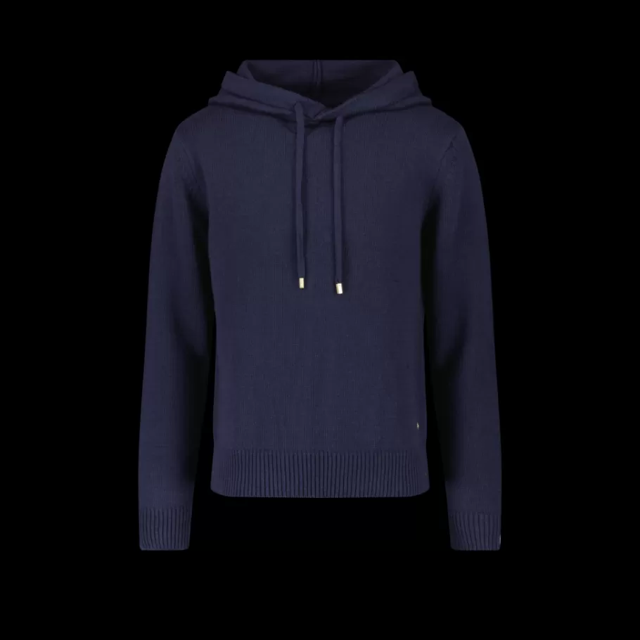 Best Rivieras Navy Hooded Sweater