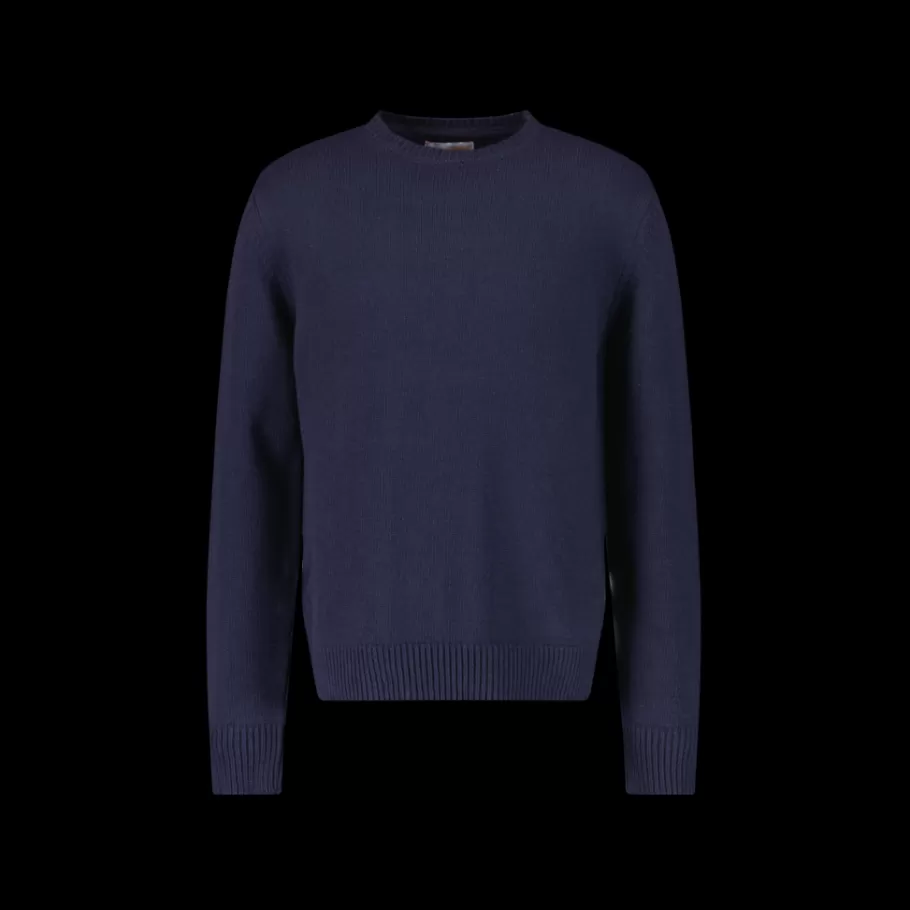 Flash Sale Rivieras Navy Knit Crewneck Sweater