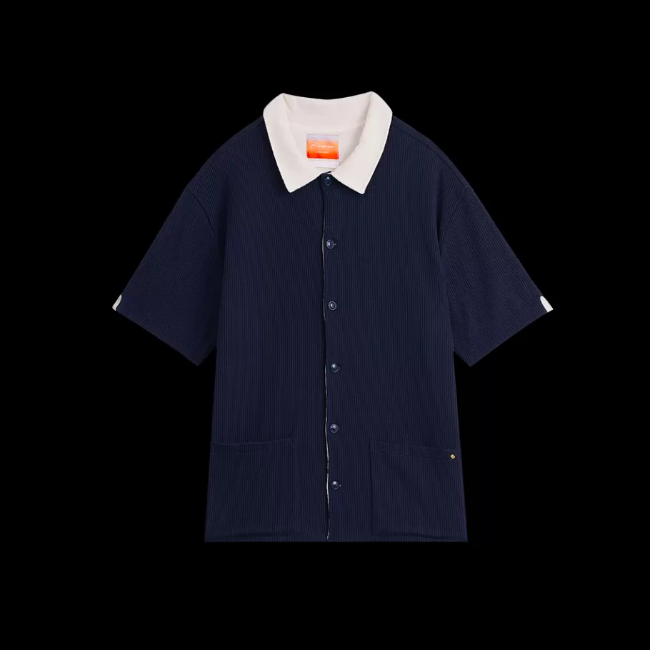 Sale Rivieras Navy Terrycloth-lined Shirt