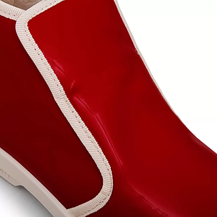 Best Sale Rivieras Vinyl Red Boots