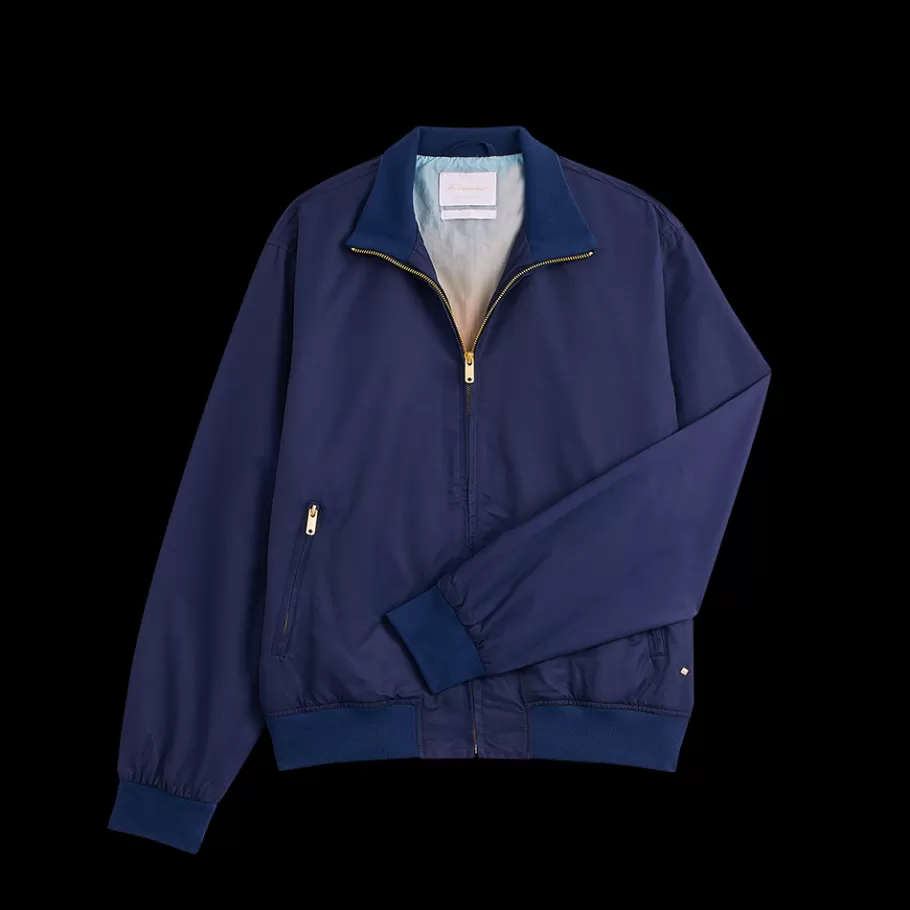 Clearance Rivieras Zipped Navy Jacket